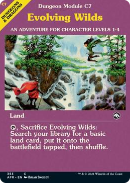 0353 Evolving Wilds (Dungeon Module) C Adventures in the Forgotten Realms
