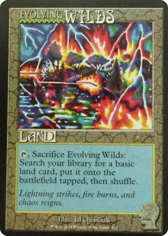 0824 Evolving Wilds (Rainbow Foil) R Secret Lair Drop Series