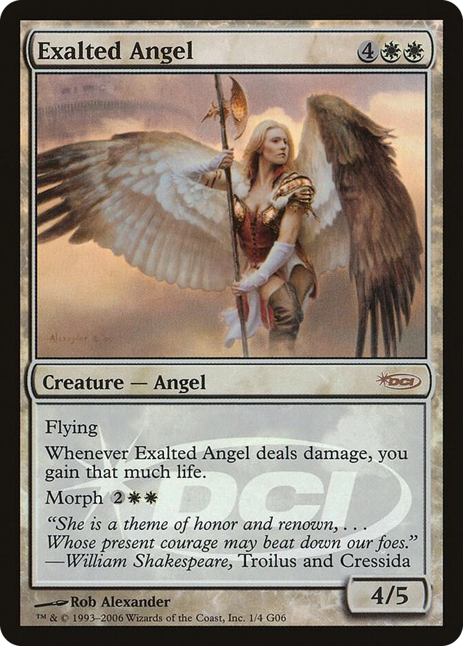 Exalted Angel #1 P - Judge Promos Pokemon card