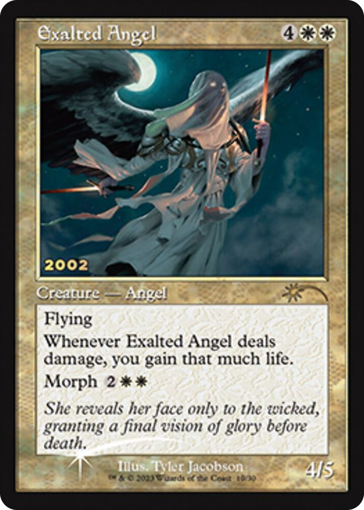 0010 Exalted Angel P 30th Anniversary Promos