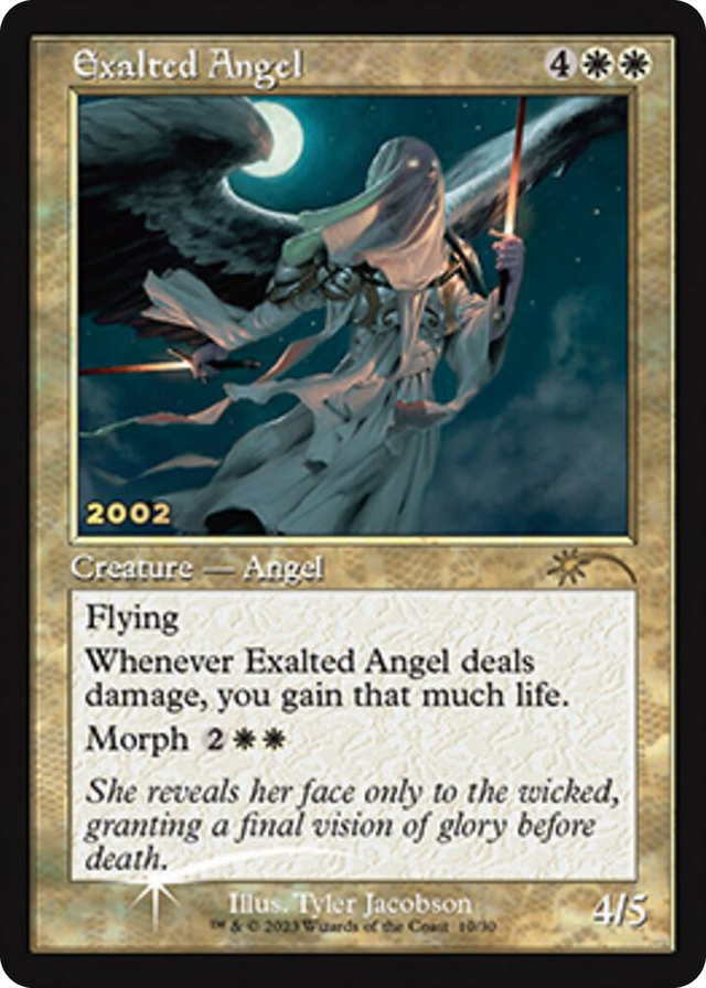 0010 Exalted Angel P 30th Anniversary Promos