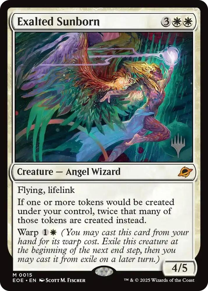 0015 Exalted Sunborn M Promo Pack: Edge of Eternities