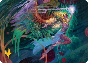 0003 Exalted Sunborn Art Card (Gold-Stamped Signature) S Art Series: Edge of Eternities