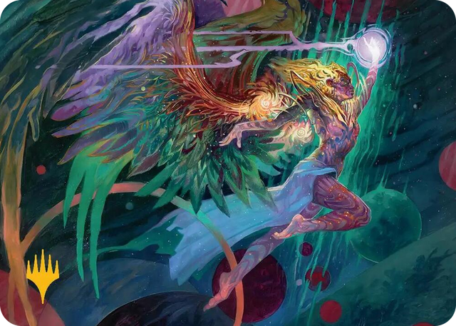 0003 Exalted Sunborn Art Card (Gold-Stamped Signature) S Art Series: Edge of Eternities