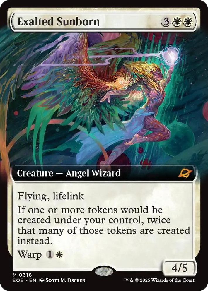 0318 Exalted Sunborn (Extended Art) M Edge of Eternities