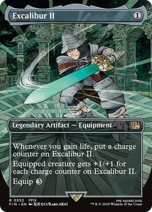 0352 Excalibur II (Borderless) R FINAL FANTASY