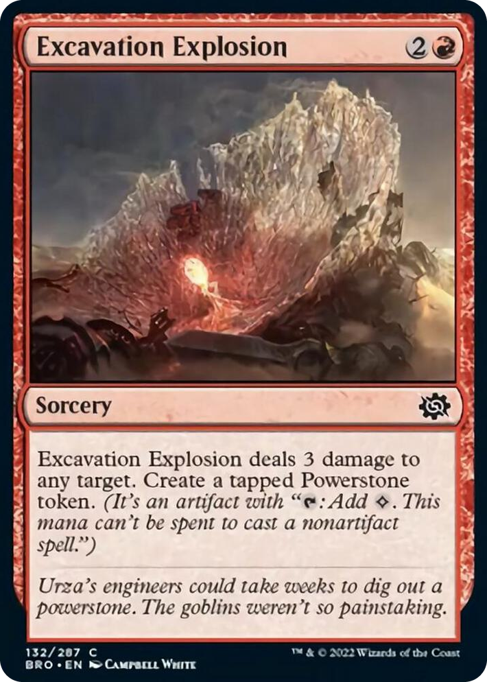 0132 Excavation Explosion C The Brothers' War