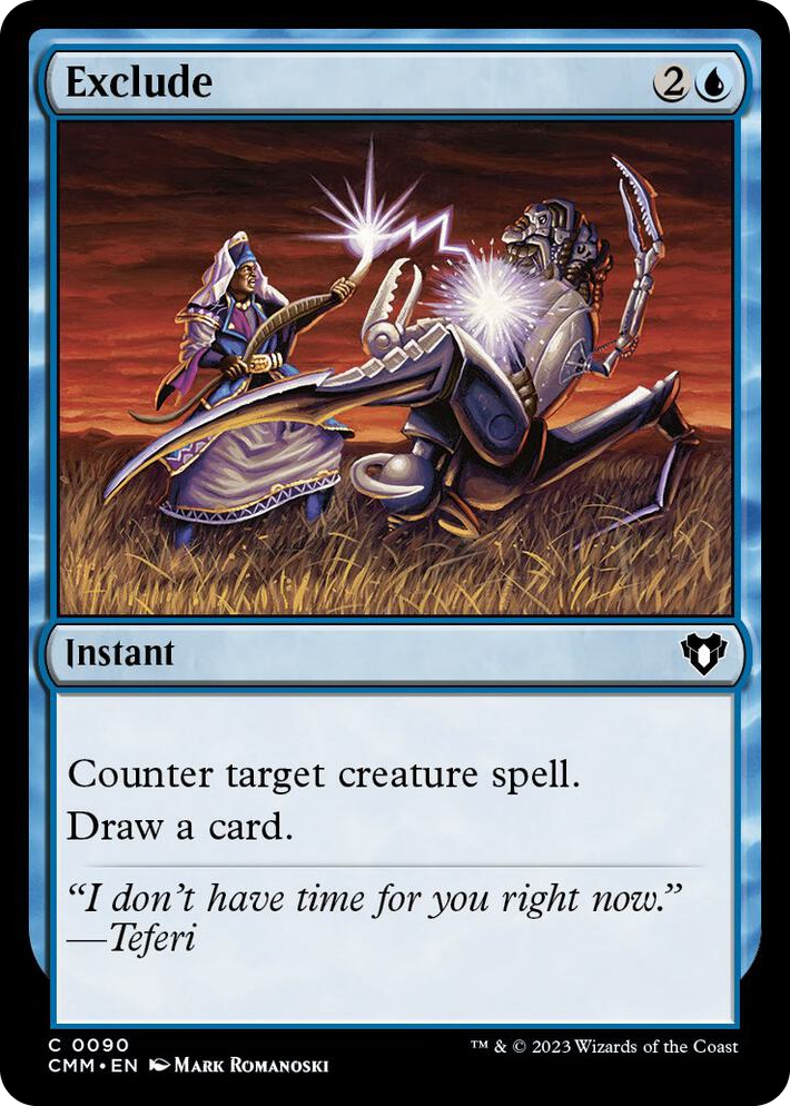 0090 Exclude C Commander Masters