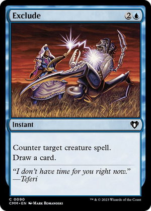 0090 Exclude C Commander Masters