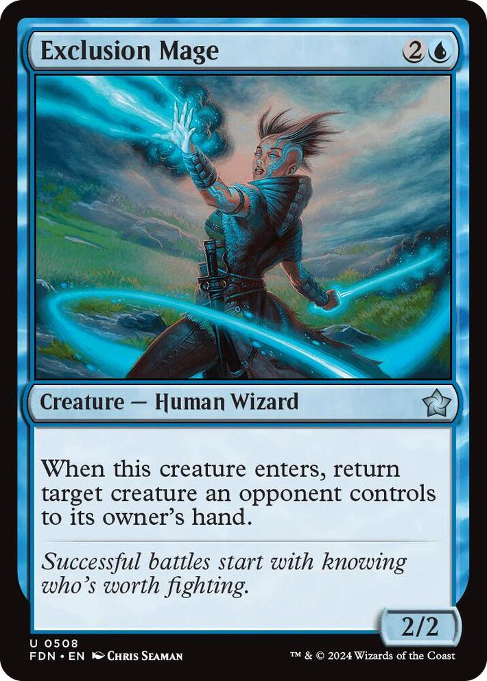 0508 Exclusion Mage U Foundations