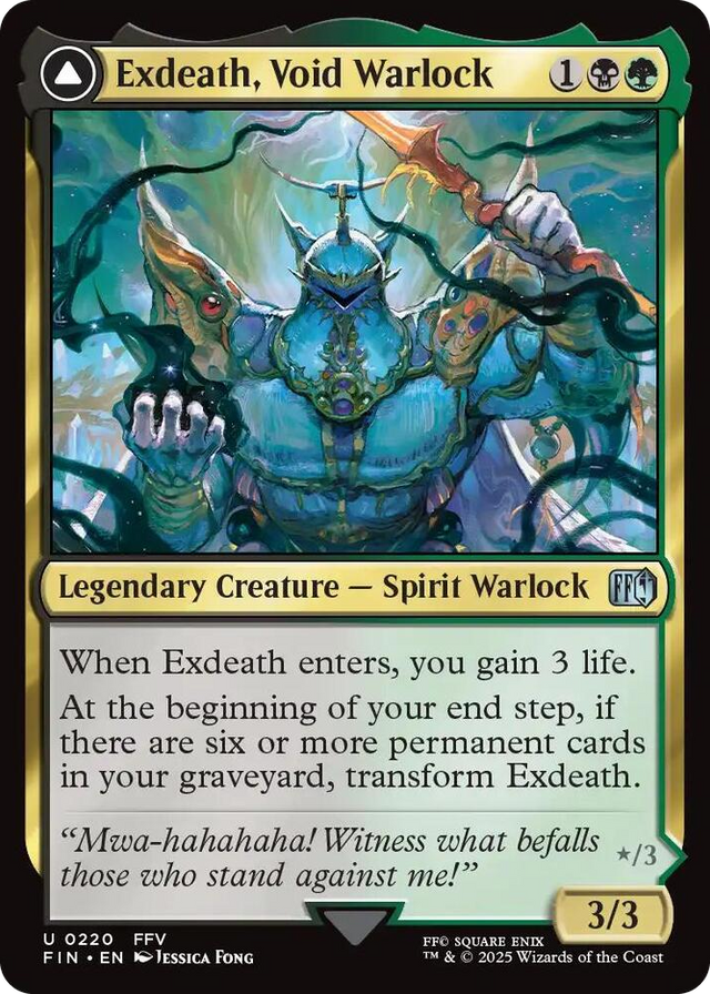 0220 Exdeath, Void Warlock U FINAL FANTASY