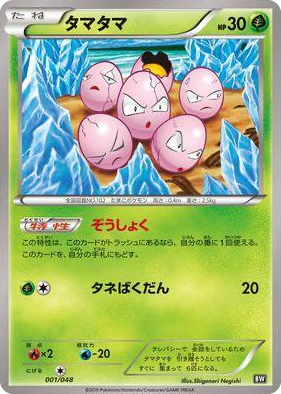 0001 Exeggcute Extra Regulation Box