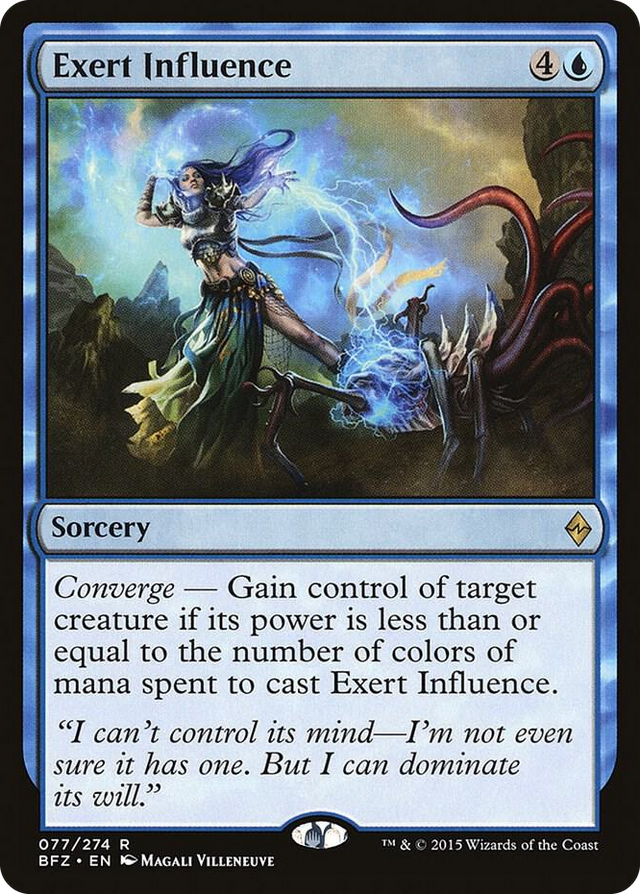 0077 Exert Influence R Battle for Zendikar