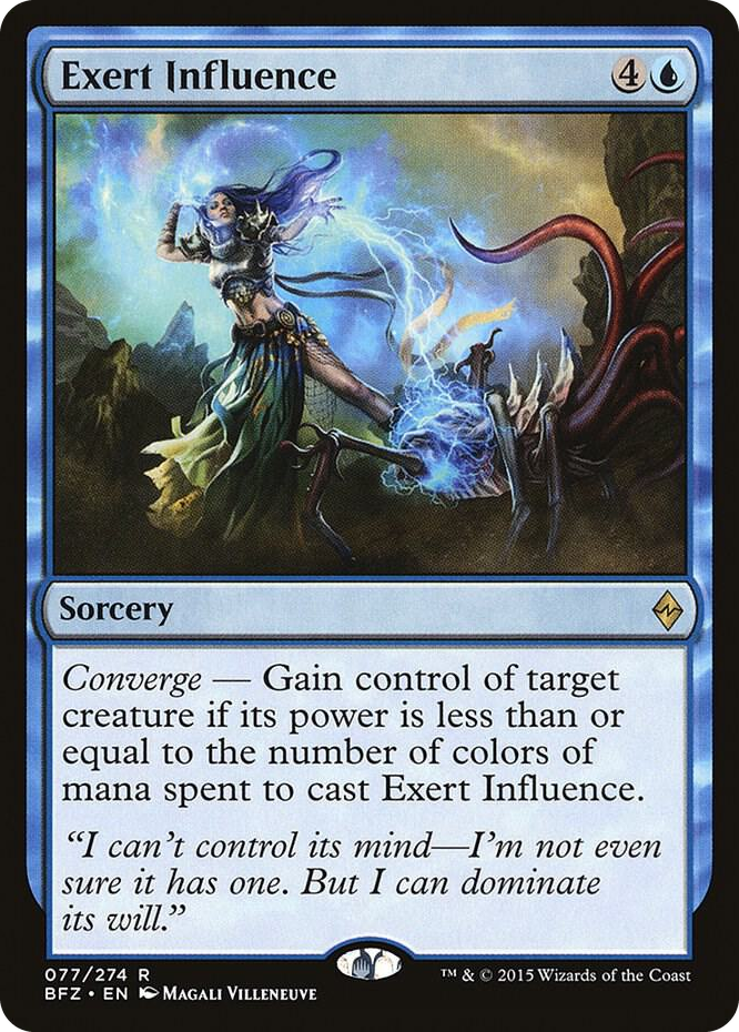 Exert Influence #77 R - Battle for Zendikar Pokemon card