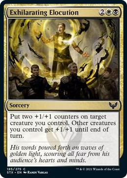 0185 Exhilarating Elocution C Strixhaven: School of Mages