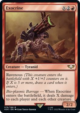0076 Exocrine R Universes Beyond: Warhammer 40,000