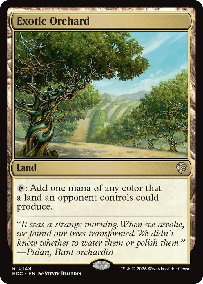 0148 Exotic Orchard R Commander: Lorwyn Eclipsed