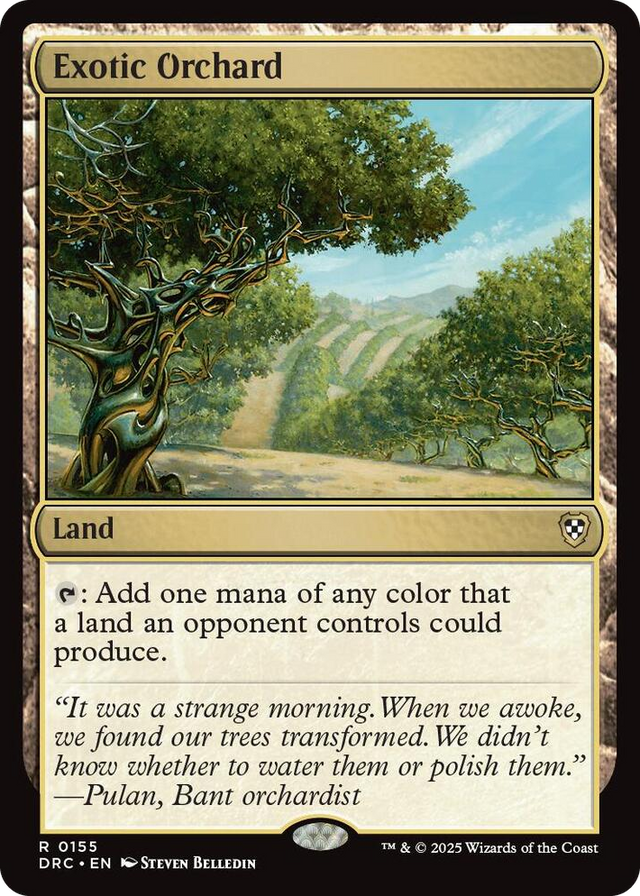 0155 Exotic Orchard R Commander: Aetherdrift