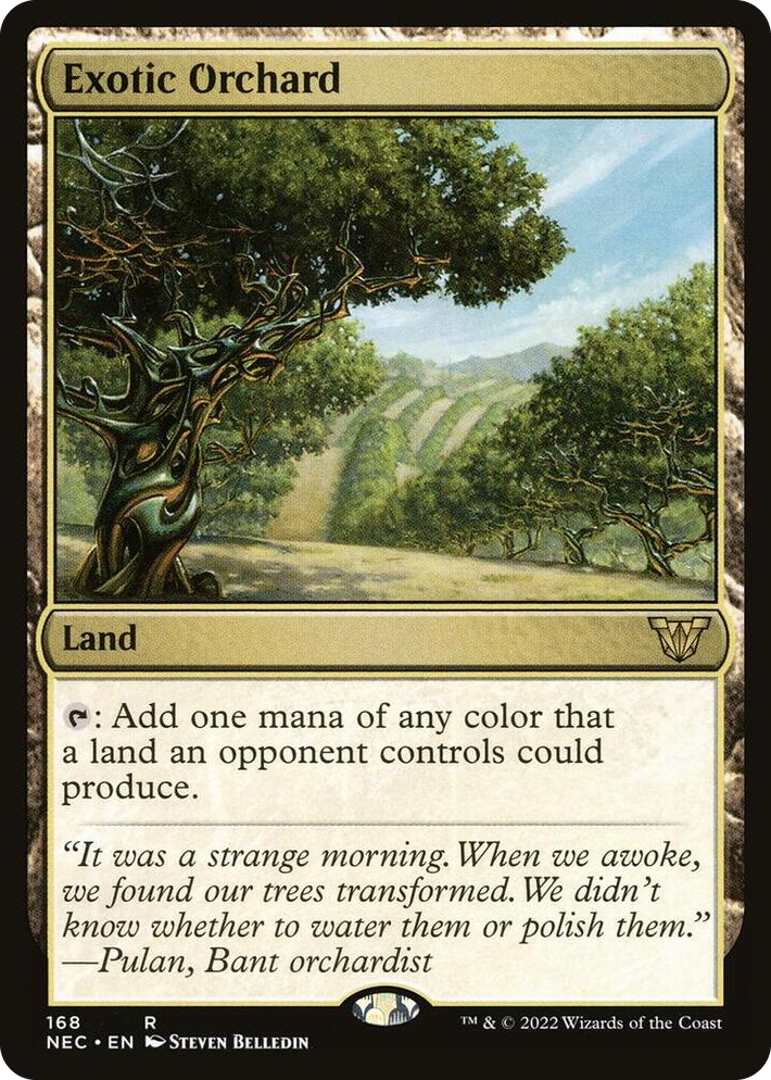 0168 Exotic Orchard R Commander: Kamigawa: Neon Dynasty