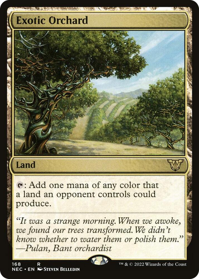 0168 Exotic Orchard R Commander: Kamigawa: Neon Dynasty