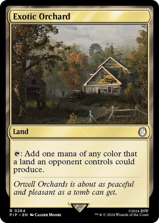 0264 Exotic Orchard R Universes Beyond: Fallout