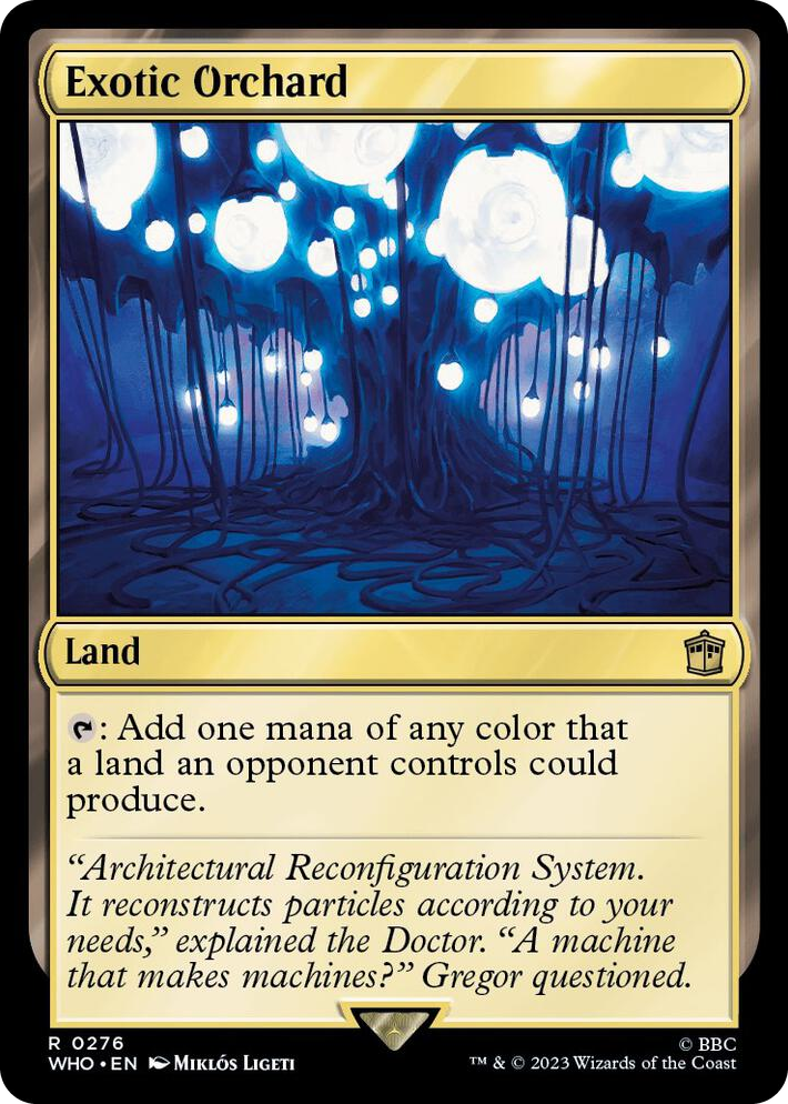 0276 Exotic Orchard R Universes Beyond: Doctor Who