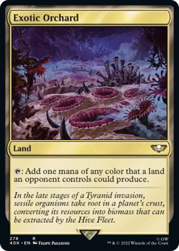 0278 Exotic Orchard R Universes Beyond: Warhammer 40,000