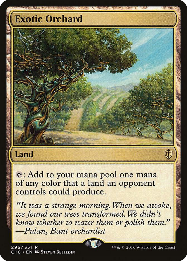 0295 Exotic Orchard R Commander 2016