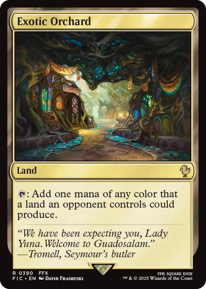 0390 Exotic Orchard R Commander: FINAL FANTASY