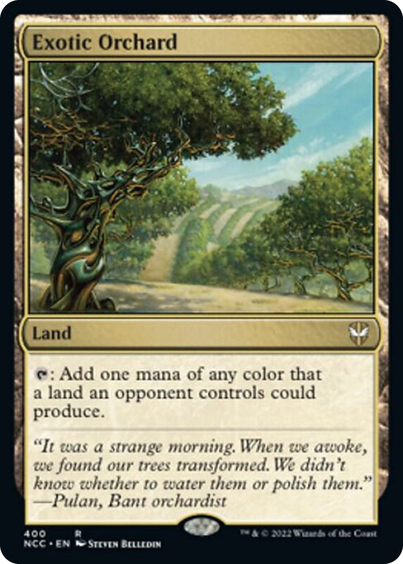 0400 Exotic Orchard R Commander: Streets of New Capenna