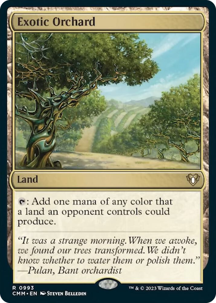 0993 Exotic Orchard R Commander Masters