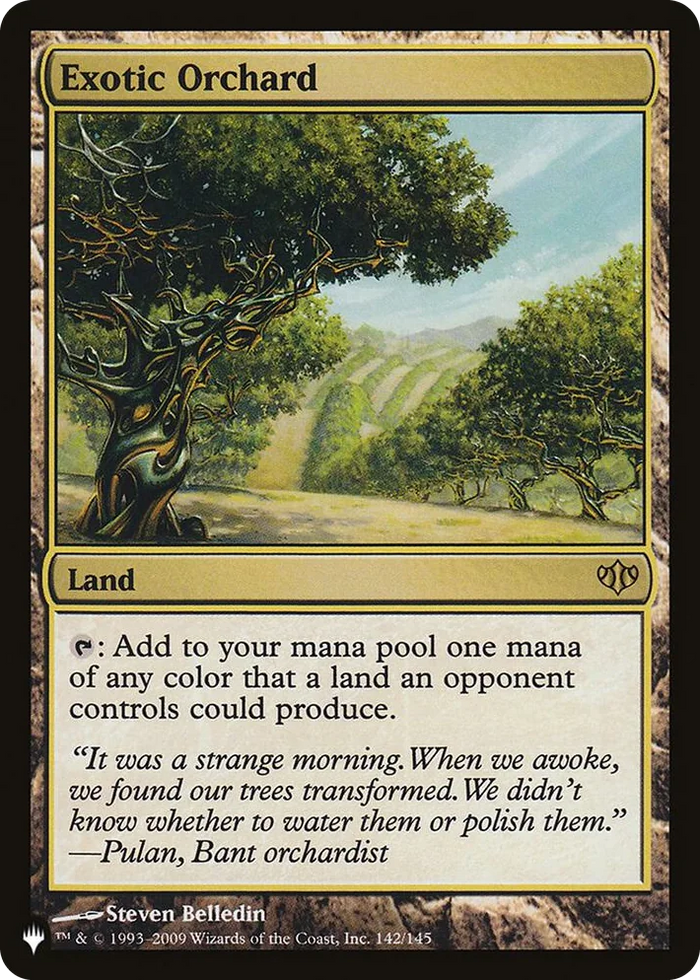 0142 Exotic Orchard (CON) R The List Reprints