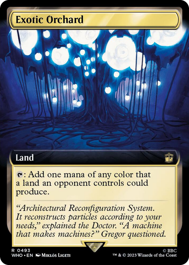0493 Exotic Orchard (Extended Art) R Universes Beyond: Doctor Who