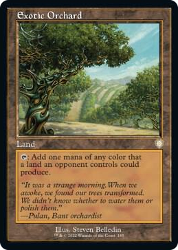 0185 Exotic Orchard (Retro Frame) R Commander: The Brothers' War