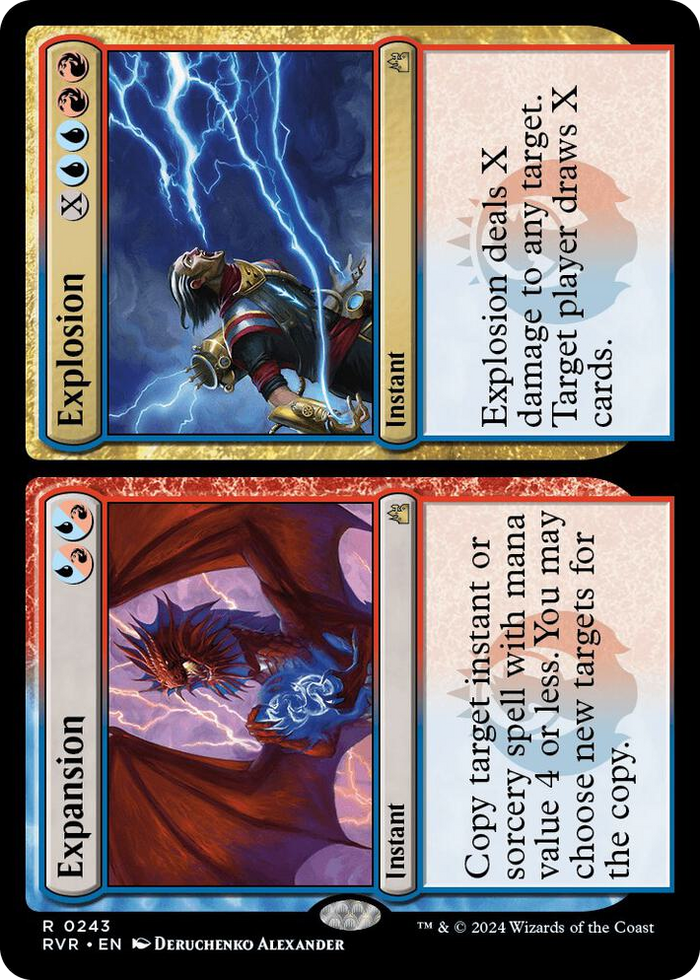 Expansion // Explosion #243 R - Ravnica Remastered Pokemon card