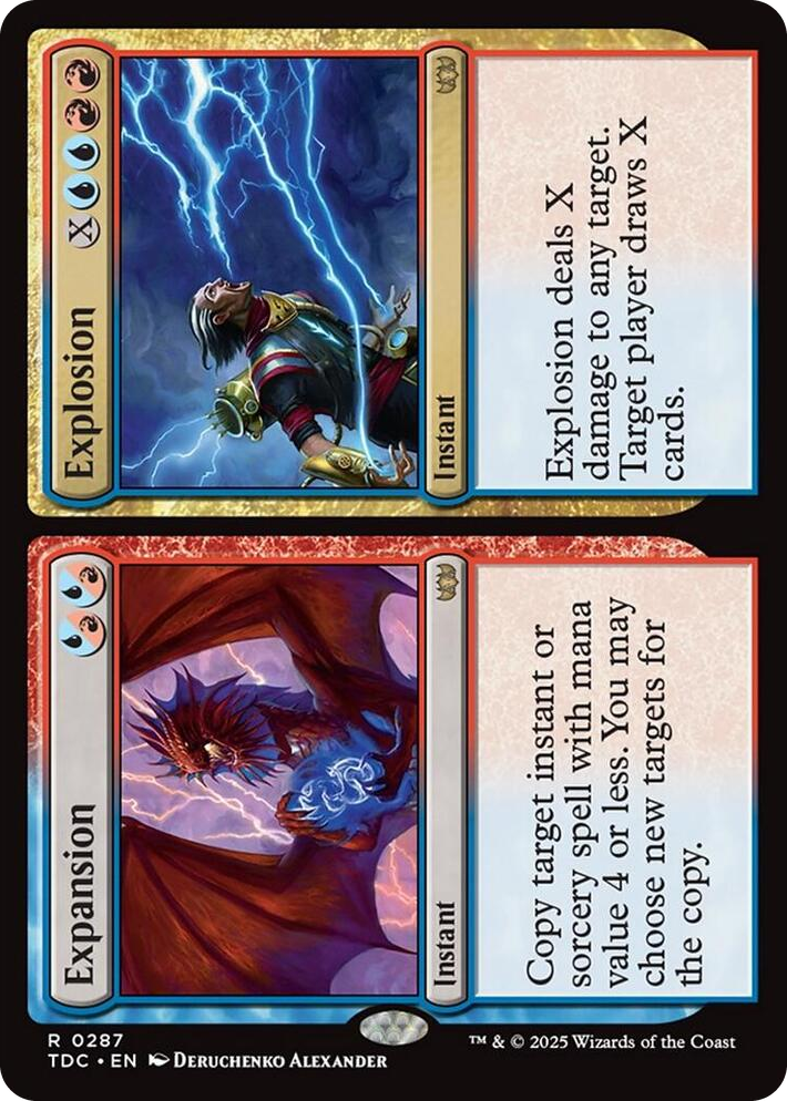 0287 Expansion // Explosion R Commander: Tarkir: Dragonstorm