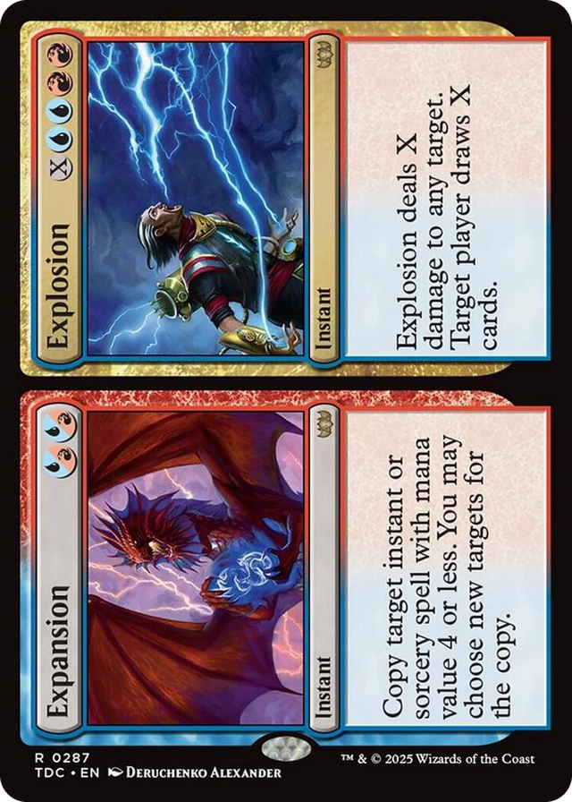 0287 Expansion // Explosion R Commander: Tarkir: Dragonstorm