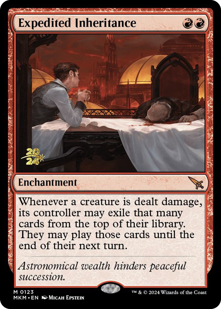 0123 Expedited Inheritance M Prerelease Cards
