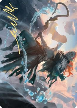 0047 Expedition Diviner Art Card (Gold-Stamped Signature) S Art Series: Zendikar Rising