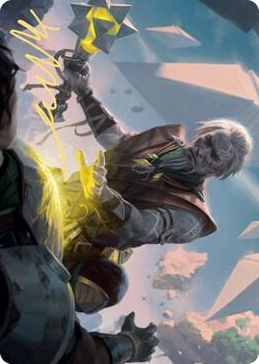 0039 Expedition Healer Art Card (Gold-Stamped Signature) S Art Series: Zendikar Rising