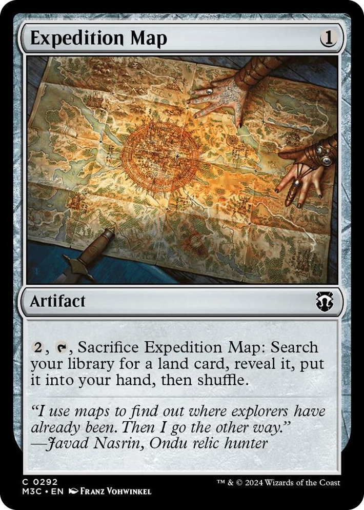 0292 Expedition Map C Commander: Modern Horizons 3