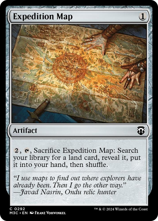 0292 Expedition Map C Commander: Modern Horizons 3
