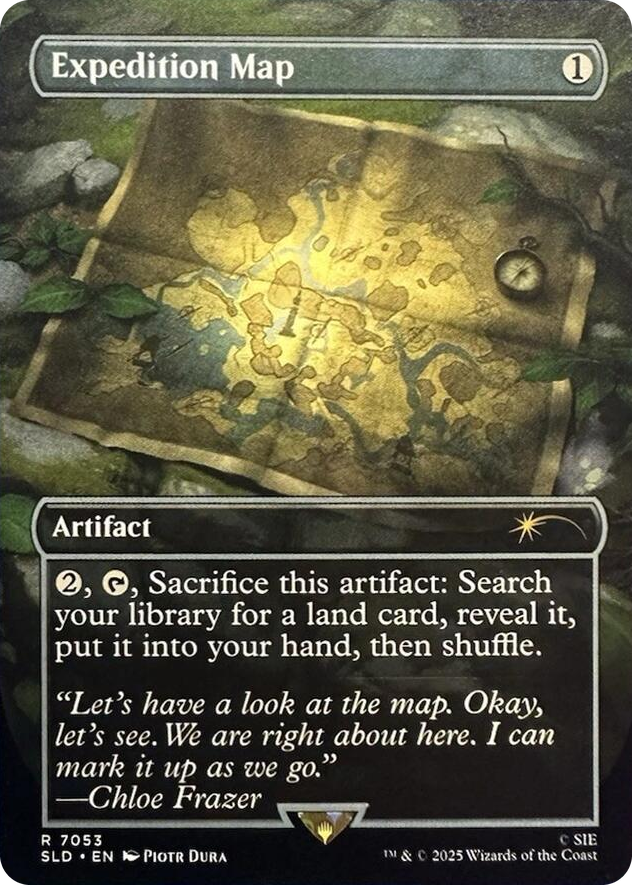 Expedition Map #7053 R - Secret Lair Drop Series Pokemon card