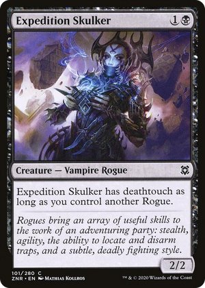0101 Expedition Skulker C Zendikar Rising