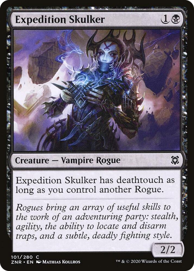 0101 Expedition Skulker C Zendikar Rising
