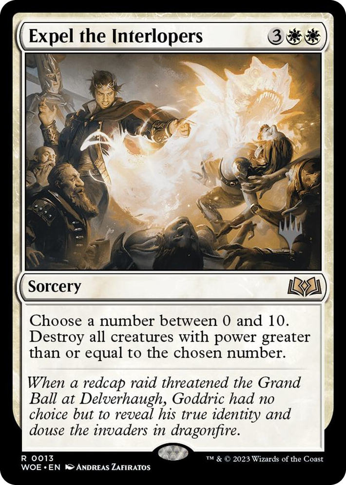 0013 Expel the Interlopers R Promo Pack: Wilds of Eldraine