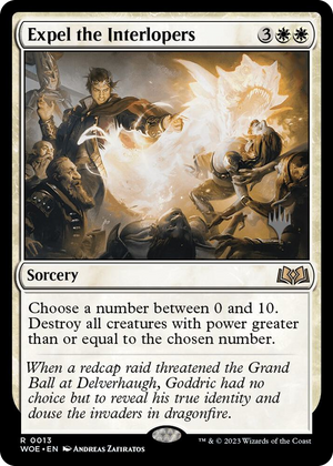 0013 Expel the Interlopers R Promo Pack: Wilds of Eldraine