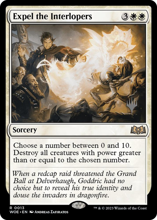 0013 Expel the Interlopers R Promo Pack: Wilds of Eldraine