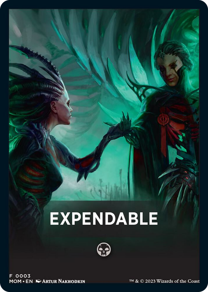Expendable Theme Card #3 T - March of the Machine Pokemon card
