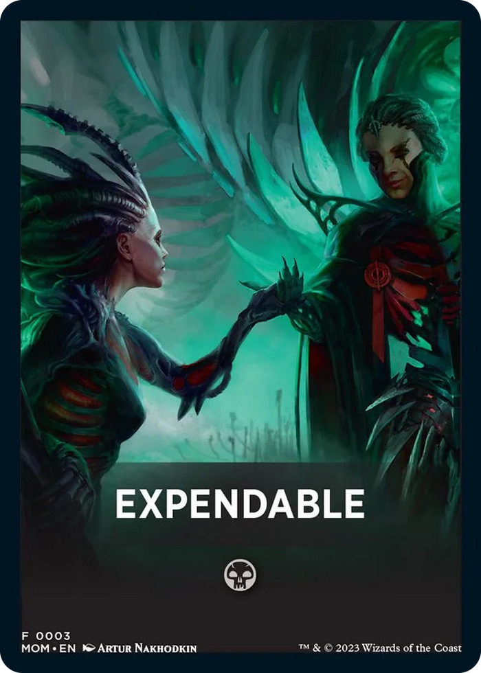 0003 Expendable Theme Card T March of the Machine